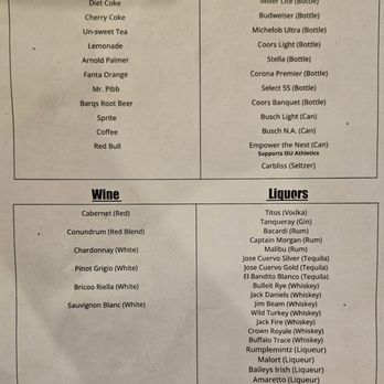 Joe's Station House Pizza Pub - Menu (2024) - drinks - Pizza Near Me - Normal, Illinois