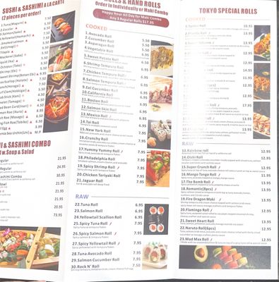 Menu photo 3 Tokyo Sushi Hibachi Apopka, FL Menu photo 3 Tokyo Sushi Hibachi Apopka, FL