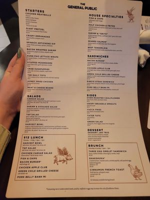 Menu photo 8 The General Public Houston, TX Menu photo 8 The General Public Houston, TX