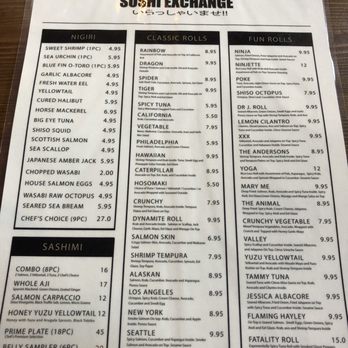 Sushi Exchange - Sushi Bars Near Me - San Diego, California Sushi Exchange - Sushi Bars Near Me - San Diego, California