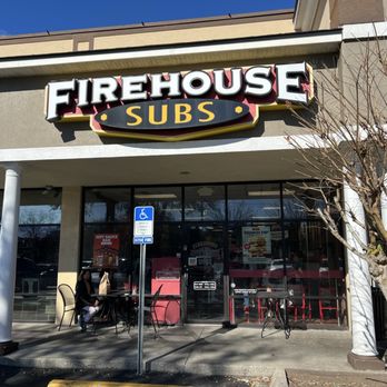Firehouse Subs - Front entrance area to Firehouse. - Fast Food Near Me - Jacksonville, Florida