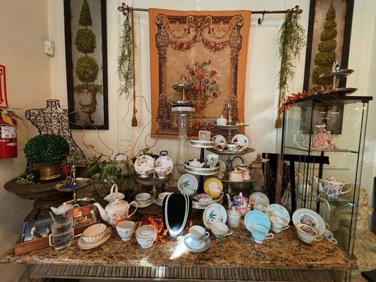 Tea Rose Garden by null