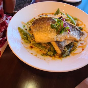 TEN 3 - Branzino with glass noodles and asparagus - New American Near Me - Albuquerque, New Mexico