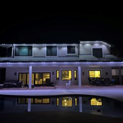 Blingle Premier Lighting of Jacksonville - Permanent lighting with Gemstone