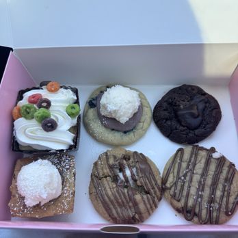 Crumbl - Upland - Fruity tres leches, blueberry pancake, brownie batter, French toast, s'mores, sea salt ft. Nutella - Bakeries Near Me - Upland, California