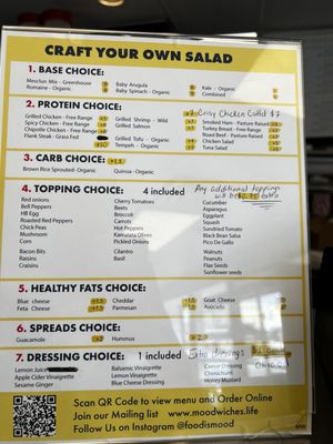 Menu photo 6 mood 'wiches Fort Lee, NJ Menu photo 6 mood 'wiches Fort Lee, NJ