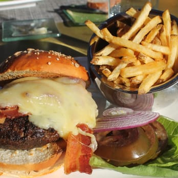 Sierra Mar - second course: wagyu burger. Looks pretty, but it was very dry - New American Near Me - Big Sur, California Sierra Mar - second course: wagyu burger. Looks pretty, but it was very dry - New American Near Me - Big Sur, California