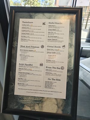Menu photo 1 Evil Dave's Grill Jasper, AB
