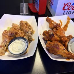 Triple crown and buffalo wings Triple crown and buffalo wings