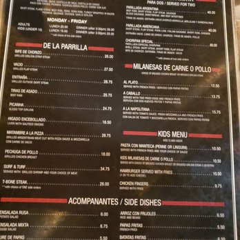 Choripan Rodizio Too - 1 side of the menu - Barbeque Near Me - Hackensack, New Jersey Choripan Rodizio Too - 1 side of the menu - Barbeque Near Me - Hackensack, New Jersey