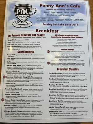 Menu photo 8 Penny Ann's Cafe Sandy, UT Menu photo 8 Penny Ann's Cafe Sandy, UT