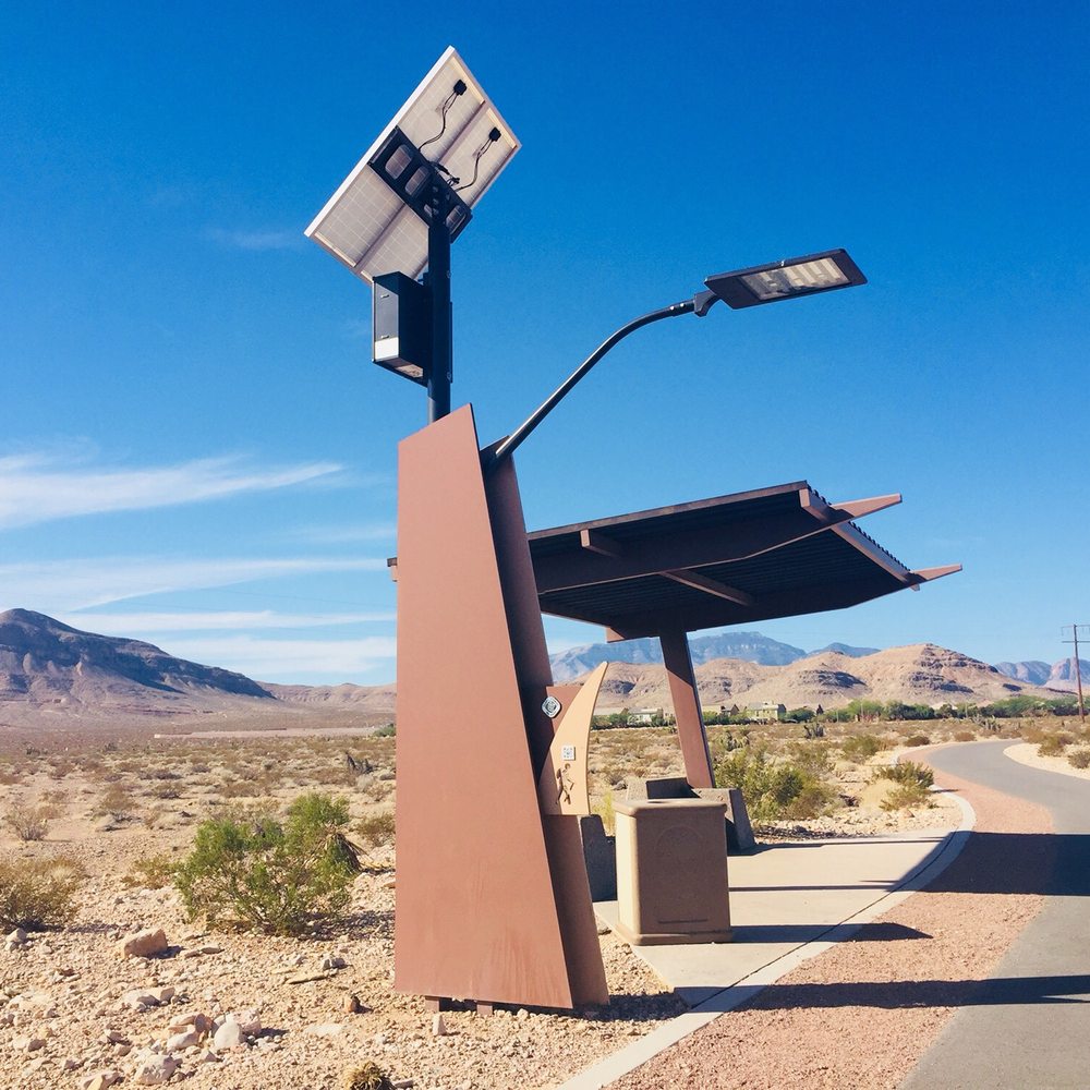 Mountain's Edge Trail - Pit stop - if you need to rest - Parks Near Me - Las Vegas, Nevada