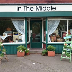 In the Middle - In the middle. That's where it is.