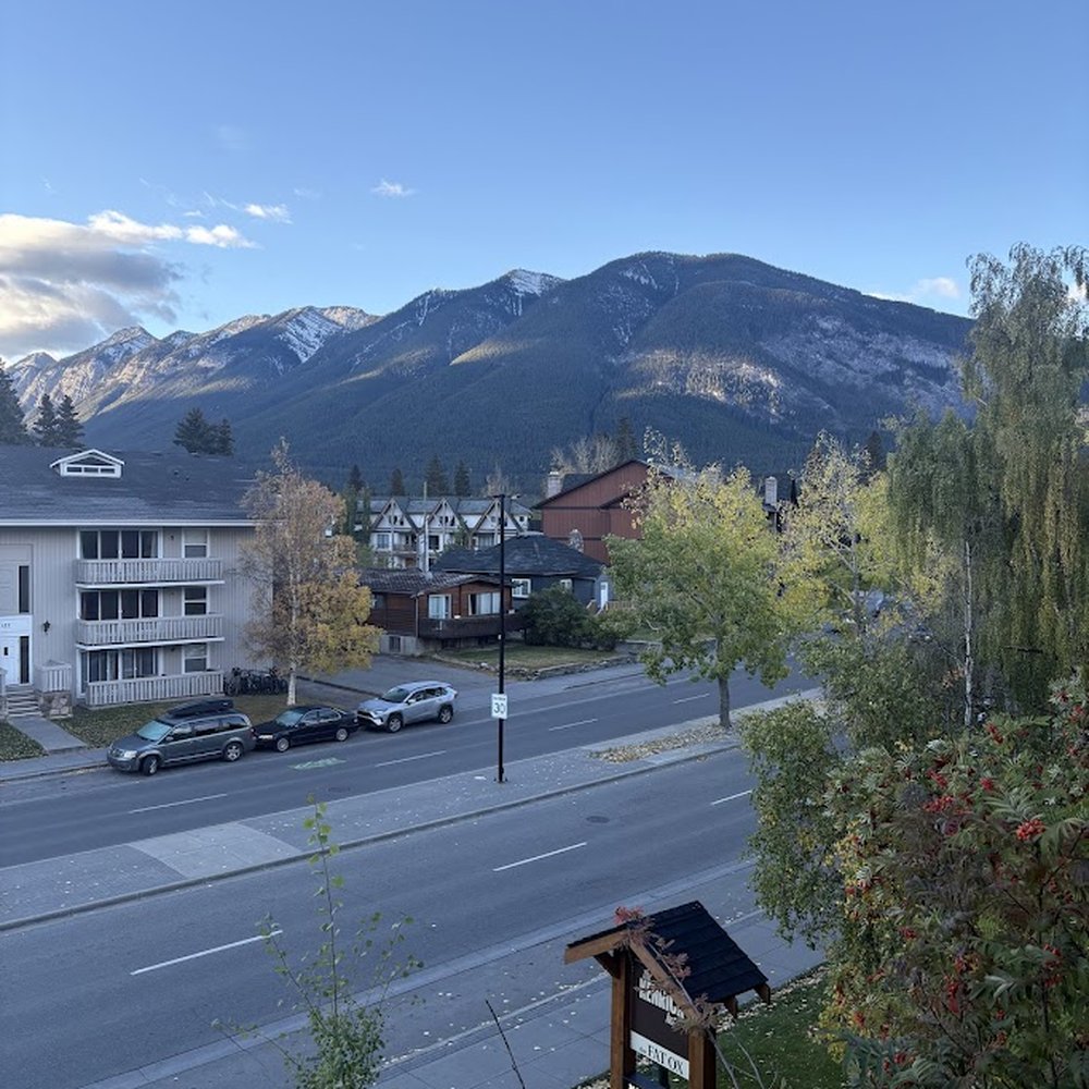The Kenrick Hotel - View from our room - Hotels Near Me - Banff, Alberta The Kenrick Hotel - View from our room - Hotels Near Me - Banff, Alberta