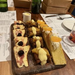 Dessert plate to die for.