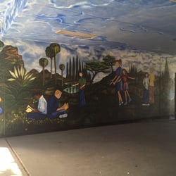 San Bernardino City Unified School District - Love these painted walls.