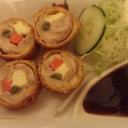 Chicken cheese roll