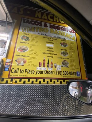 Tacos y Burritos Metro Basilica 2 Taco truck by null