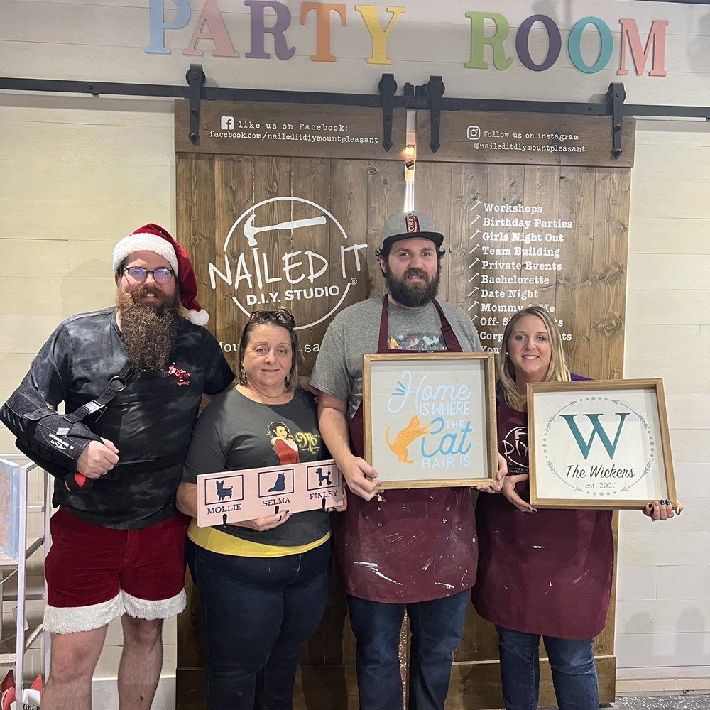 Nailed It DIY Studio Mount Pleasant - Art Classes Near Me - Mt Pleasant, South Carolina Nailed It DIY Studio Mount Pleasant - Art Classes Near Me - Mt Pleasant, South Carolina