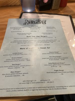 Menu photo 6 Art’s Place Kitty Hawk, NC Menu photo 6 Art’s Place Kitty Hawk, NC