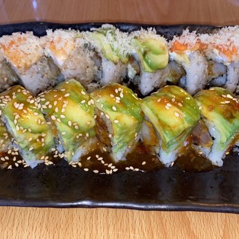Wa Sushi - Dynamite Roll and Crunchy Shrimp Roll - Japanese Near Me - Casselberry, Florida
