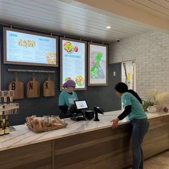 Bare Naked Kitchen - Order counter. - Pizza Near Me - Tampa, Florida