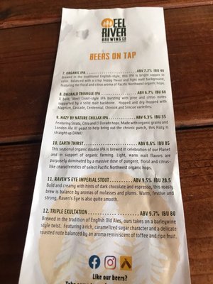 Eel River Brewing Company by null