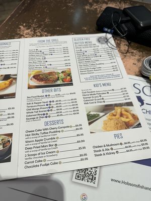 Menu photo 5 Hobson's Fish & Chips London, XGL