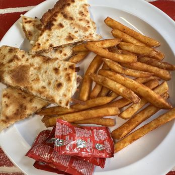 Casa del Taco - Kids chicken quesadilla with fries. - Tacos Near Me - Framingham, Massachusetts