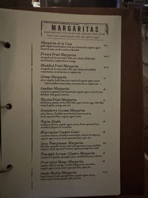 Menu photo 5 Sandbar Cocina y Tequila Santa Barbara, CA