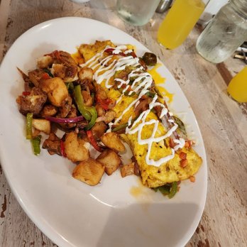 Toast Kitchen & Bar - Spanish omelet with potatos - Breakfast & Brunch Near Me - Brea, California Toast Kitchen & Bar - Spanish omelet with potatos - Breakfast & Brunch Near Me - Brea, California