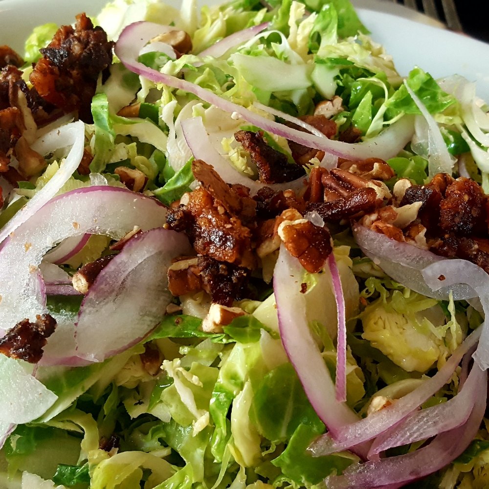Merchants Pub & Plate - Brussels sprout salad - New American Near Me - Lawrence, Kansas