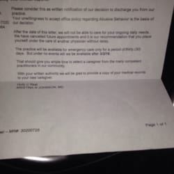 Memorial Health-Richmond Hill - If you complain about this doctor they consider it abusive and send you a break up letter.