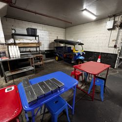 Inside seating area