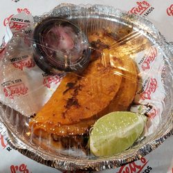 Fred's Red Tacos - 1 Single quesataco - chicken