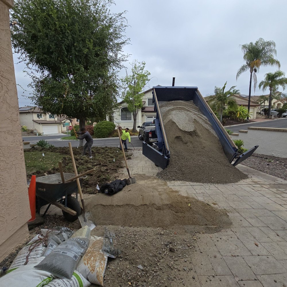 US Turf - Concurrent grass removal and dirt, gravel delivery. If you have a sizeable driveway, recommend giving it all to them. - Artificial Turf Near Me - San Diego, California US Turf - Concurrent grass removal and dirt, gravel delivery. If you have a sizeable driveway, recommend giving it all to them. - Artificial Turf Near Me - San Diego, California