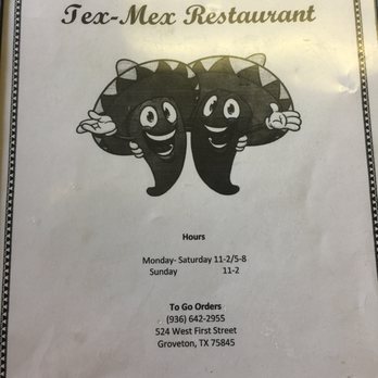Los Jalapenos Mexican Restaurant - menu - Tex-Mex Near Me - Groveton, Texas Los Jalapenos Mexican Restaurant - menu - Tex-Mex Near Me - Groveton, Texas