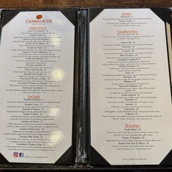Cambalache Grill - Menu - Argentine Near Me - Fountain Valley, California
