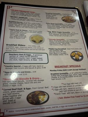 Menu photo 2 Secret Recipes Family Dining Taylor, MI Menu photo 2 Secret Recipes Family Dining Taylor, MI