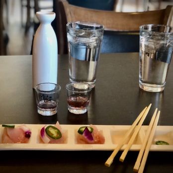 Okinawa Sushi - Yellowtail Jalapeño starter with Purple Haze Saki -sublime - Sushi Bars Near Me - Northglenn, Colorado Okinawa Sushi - Yellowtail Jalapeño starter with Purple Haze Saki -sublime - Sushi Bars Near Me - Northglenn, Colorado