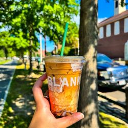 Blank Street Coffee - Cinnamon Bun Latte!