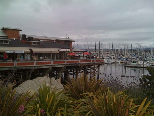 Photo of Captain's Gig Restaurant - Monterey, CA, US. View of the marina while you eat