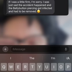 Body Piercing By Diane - She made me cry and didn't even wanna apologize in person so instead she texted me and I blocked her