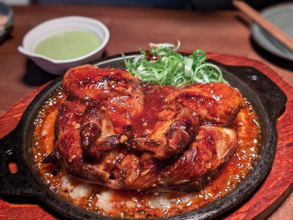 Food from Adam's Chicken & Pocha