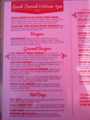 Menu photo 7 Bread & Butter Blairsden, CA