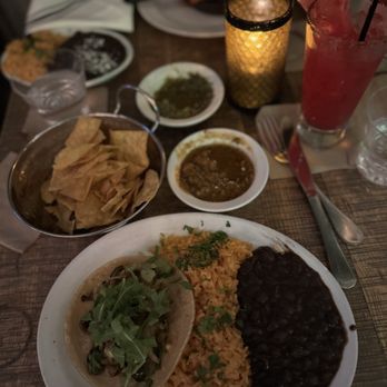 Cha Cha's Latin Kitchen - (Note: I only ordered a single taco, though it's normally served as a set of three.) - Mexican Near Me - Irvine, California Cha Cha's Latin Kitchen - (Note: I only ordered a single taco, though it's normally served as a set of three.) - Mexican Near Me - Irvine, California