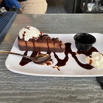 Ropewalk - Chocolate cheesecake - New American Near Me - Chincoteague, Virginia