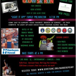 U.S. VETS Annual Patriotic Glow  5K Run - 2014 GLOW RUN.....