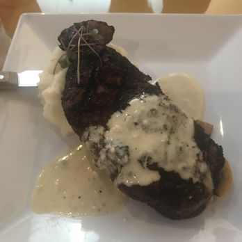 Cappeletti's - Ribeye with Gorgonzola sauce, roasted vegetables and potatoes - Italian Near Me - St. George, Utah Cappeletti's - Ribeye with Gorgonzola sauce, roasted vegetables and potatoes - Italian Near Me - St. George, Utah