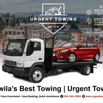 Urgent Towing - Urgent Towing Tukwila, WA - Towing Near Me